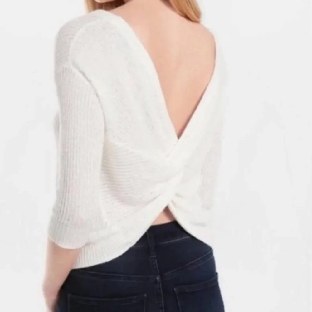 NEW* EXPRESS Twist Back Sweater | Medium - Picture 5 of 5